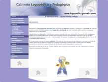 Tablet Screenshot of logopedia-granada.com